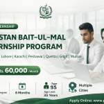 Pakistan internship program advertisement.