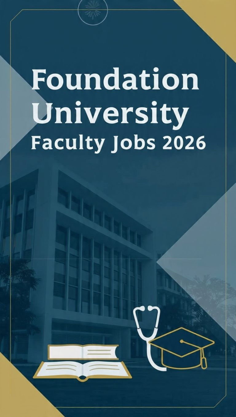 Foundation University Islamabad Job Opportunities 2026 – Faculty & Associate Professor Positions