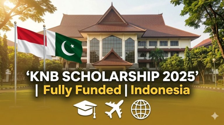 KNB Scholarship 2025–26: Indonesia’s Fully Funded Scholarship for Pakistani Students via HEC