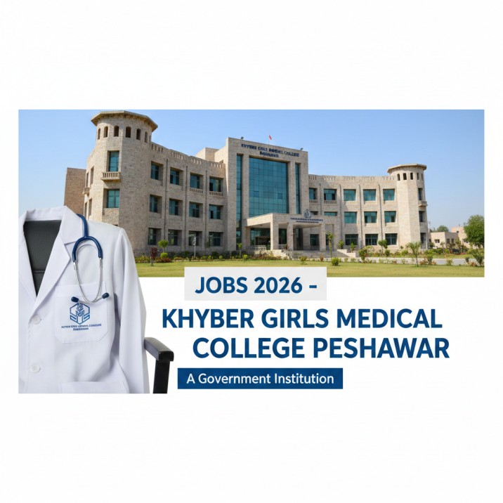 Situation Vacant at Khyber Girls Medical College Hayatabad Medical Complex Peshawar 2026