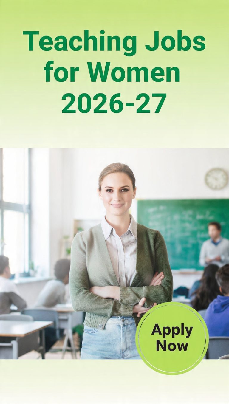 Teaching Jobs for Women 2026-27 – Apply at The Citizens Foundation